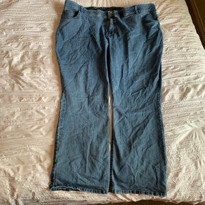 Lee Rider Midrise Boot Cut Denim Jeans - image 1